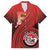 Personalized Fagaitua High School Family Matching Summer Maxi Dress and Hawaiian Shirt Polynesian Tribal Pattern