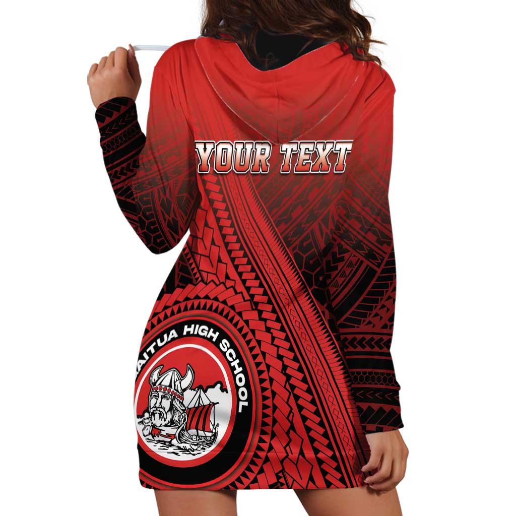 Personalized Fagaitua High School Hoodie Dress Polynesian Tribal Pattern LT05 - Polynesian Pride