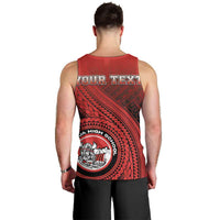 Personalized Fagaitua High School Men Tank Top Polynesian Tribal Pattern