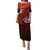 Personalized Fagaitua High School Puletasi Polynesian Tribal Pattern