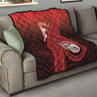 Fagaitua High School Quilt Polynesian Tribal Pattern