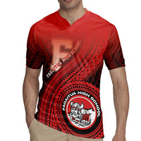 Personalized Fagaitua High School Rugby Jersey Polynesian Tribal Pattern