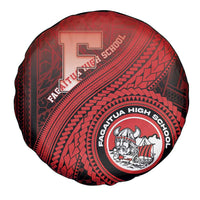 Fagaitua High School Spare Tire Cover Polynesian Tribal Pattern