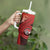 Personalized Fagaitua High School Tumbler With Handle Polynesian Tribal Pattern