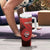 Personalized Fagaitua High School Tumbler With Handle Polynesian Tribal Pattern