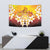 Tahiti Heiva Festival Tapestry Tahitian Vahine Plumeria Flowers