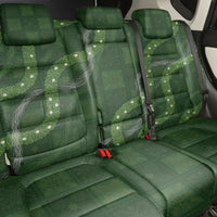 Hawaiian Quilt Back Car Seat Cover Pele Hair Hinahina Lei Green Version