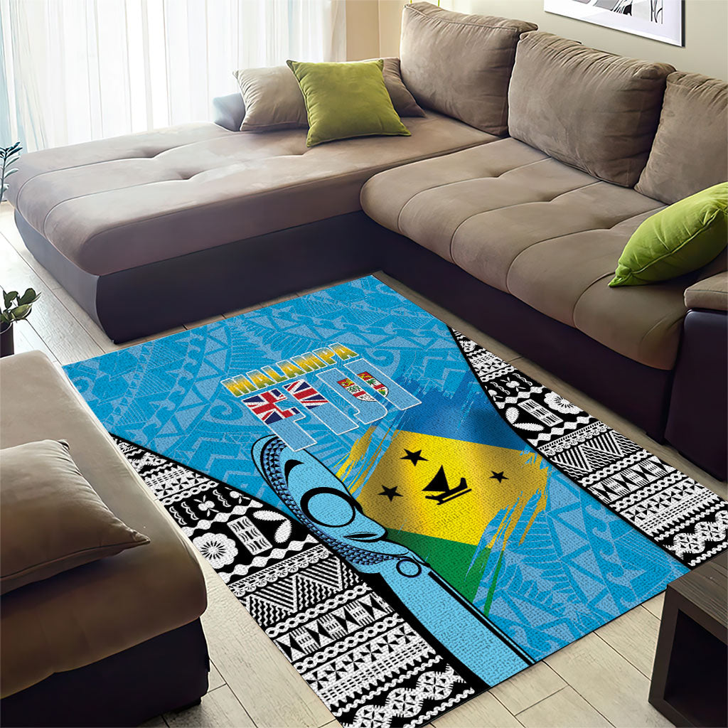 Malampa Fiji Day 2026 Area Rug Unique Style
