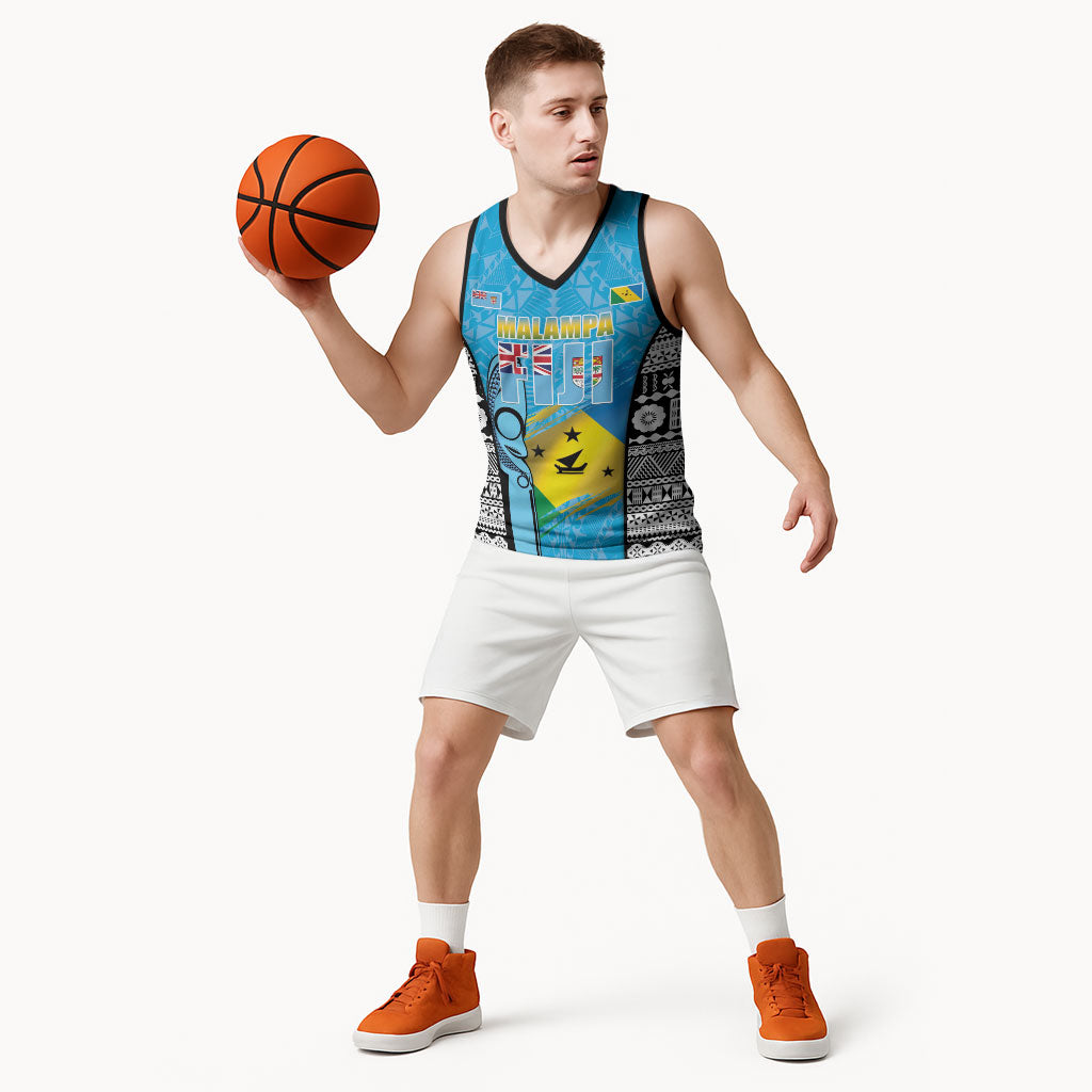 Personalised Malampa Fiji Day 2026 Basketball Jersey Unique Style