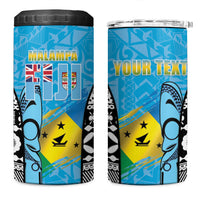 Personalised Malampa Fiji Day 2026 4 in 1 Can Cooler Tumbler Unique Style
