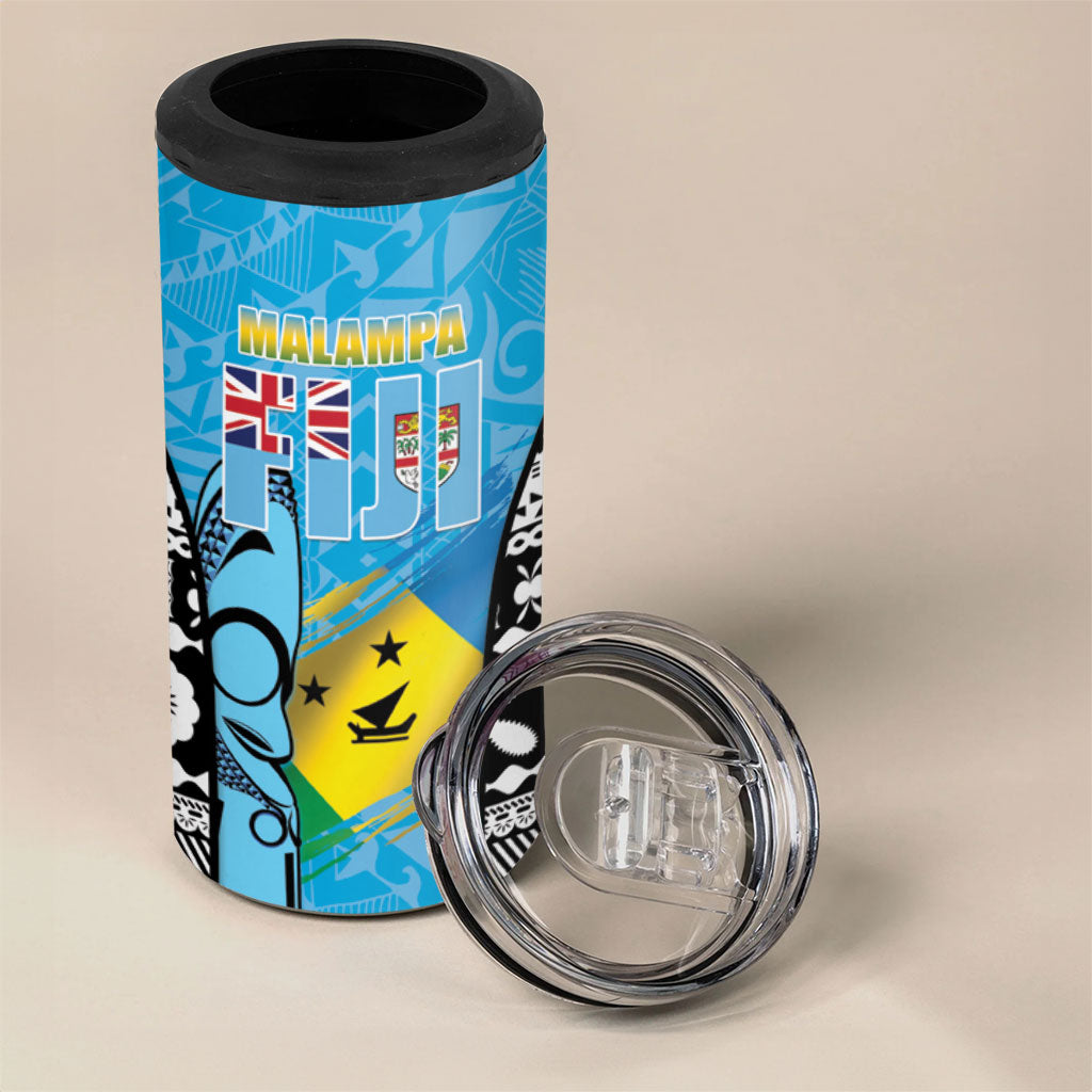 Personalised Malampa Fiji Day 2026 4 in 1 Can Cooler Tumbler Unique Style