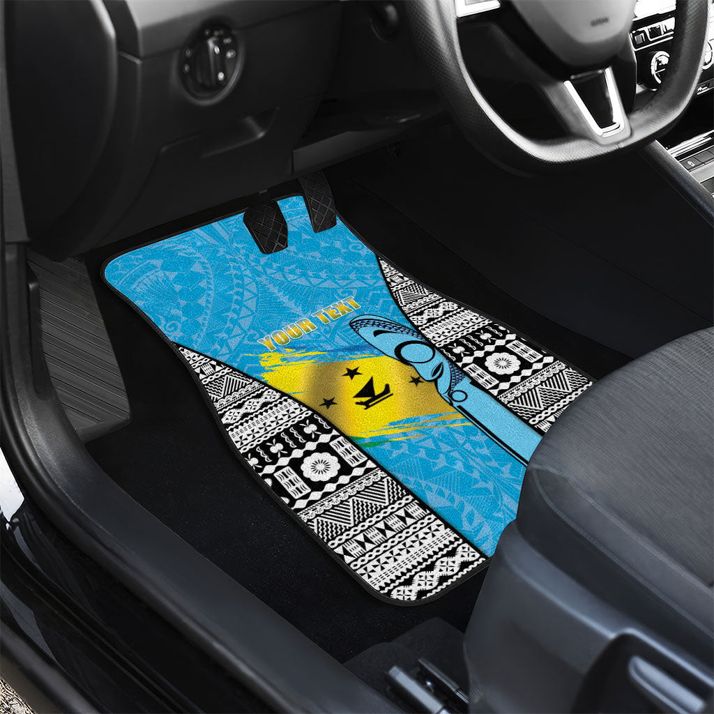 Personalised Malampa Fiji Day 2026 Car Mats Unique Style LT05 - Polynesian Pride