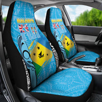 Malampa Fiji Day 2026 Car Seat Cover Unique Style