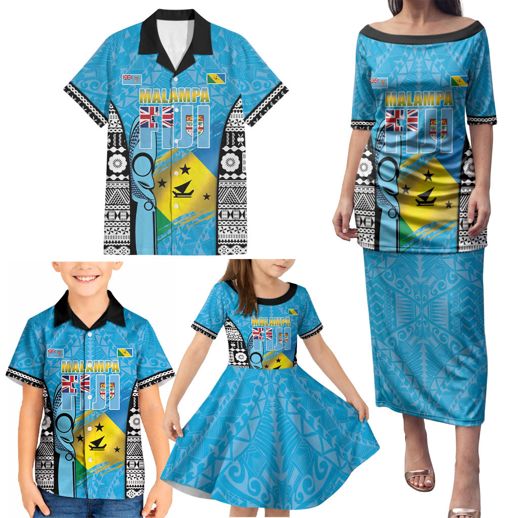 Personalised Malampa Fiji Day 2026 Family Matching Puletasi and Hawaiian Shirt Unique Style