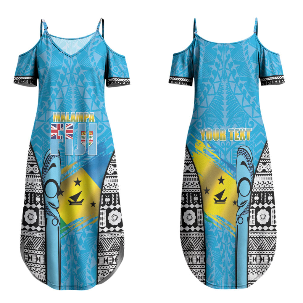 Personalised Malampa Fiji Day 2026 Family Matching Summer Maxi Dress and Hawaiian Shirt Unique Style