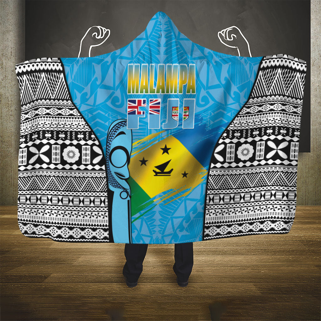 Malampa Fiji Day 2026 Hooded Blanket Unique Style LT05 - Polynesian Pride