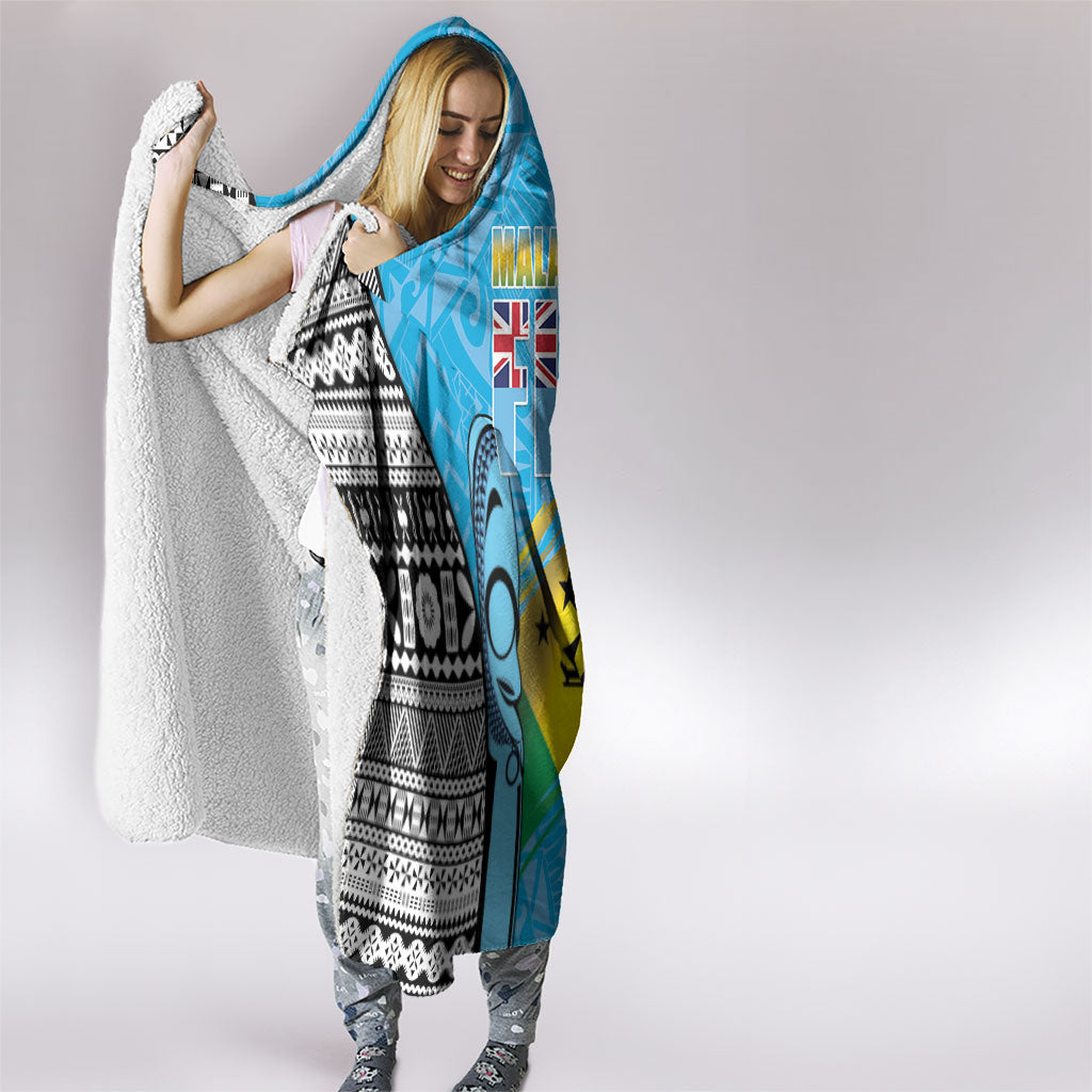 Malampa Fiji Day 2026 Hooded Blanket Unique Style LT05 - Polynesian Pride