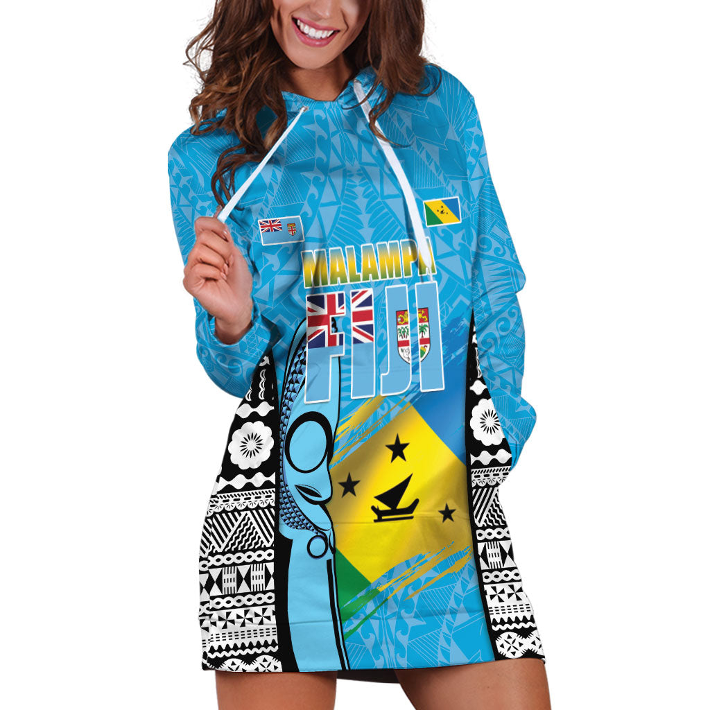 Personalised Malampa Fiji Day 2026 Hoodie Dress Unique Style