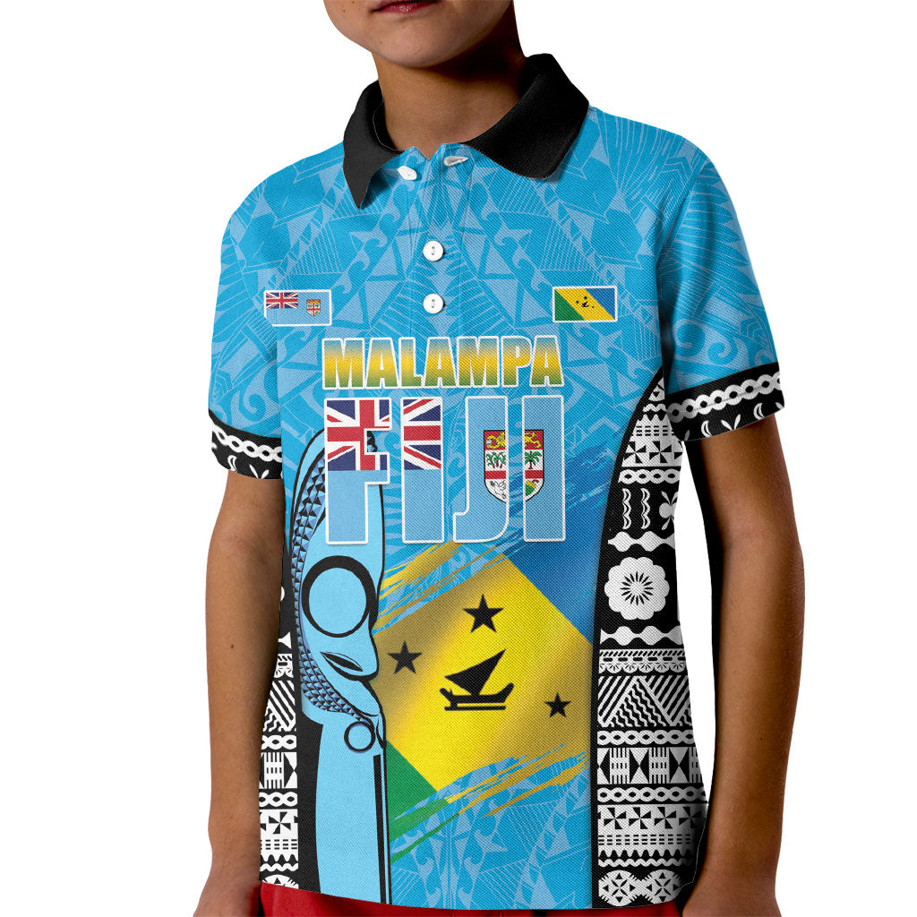 Personalised Malampa Fiji Day 2026 Kid Polo Shirt Unique Style