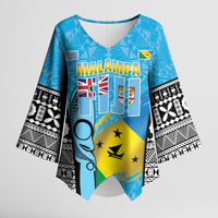 Personalised Malampa Fiji Day 2026 Kimono Sleeve Blouse Unique Style