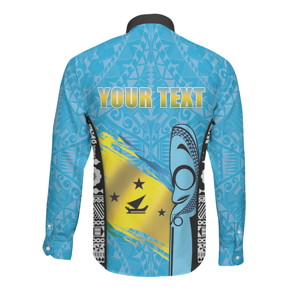 Personalised Malampa Fiji Day 2026 Long Sleeve Button Shirt Unique Style