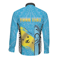 Personalised Malampa Fiji Day 2026 Long Sleeve Button Shirt Unique Style