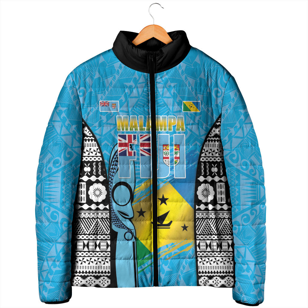 Personalised Malampa Fiji Day 2026 Padded Jacket Unique Style