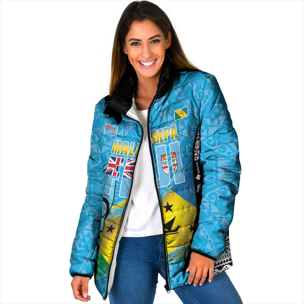 Personalised Malampa Fiji Day 2026 Padded Jacket Unique Style