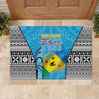 Malampa Fiji Day 2026 Rubber Doormat Unique Style