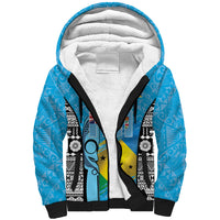 Personalised Malampa Fiji Day 2026 Sherpa Hoodie Unique Style