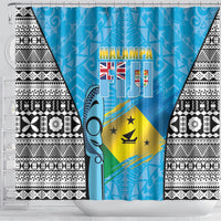Malampa Fiji Day 2026 Shower Curtain Unique Style LT05 - Polynesian Pride