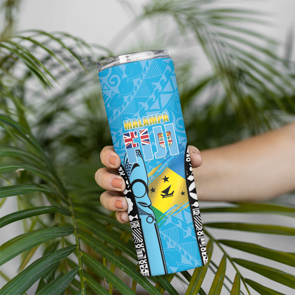 Personalised Malampa Fiji Day 2026 Skinny Tumbler Unique Style
