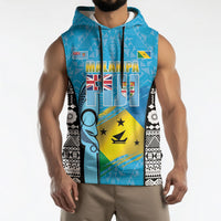 Personalised Malampa Fiji Day 2026 Sleeveless Hoodie Unique Style