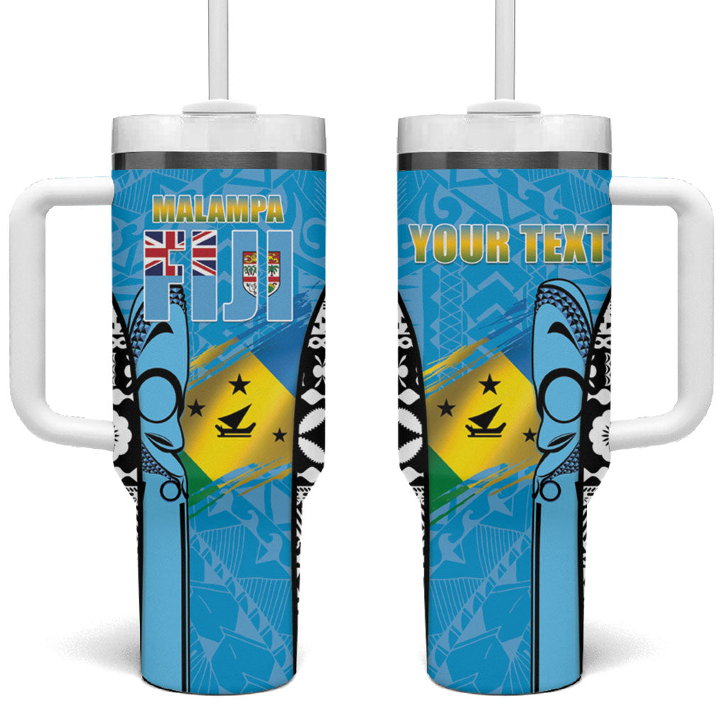 Personalised Malampa Fiji Day 2026 Tumbler With Handle Unique Style
