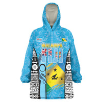 Personalised Malampa Fiji Day 2026 Wearable Blanket Hoodie Unique Style