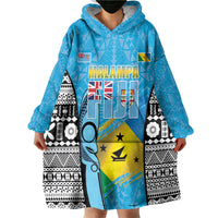 Personalised Malampa Fiji Day 2026 Wearable Blanket Hoodie Unique Style