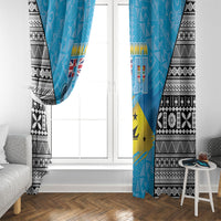 Malampa Fiji Day 2026 Window Curtain Unique Style