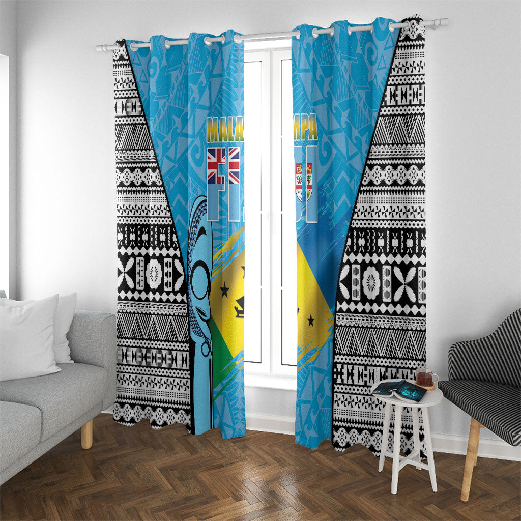 Malampa Fiji Day 2026 Window Curtain Unique Style