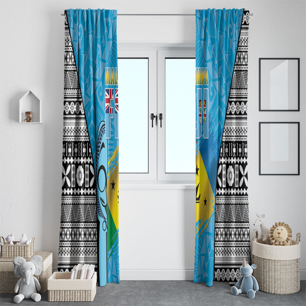 Malampa Fiji Day 2026 Window Curtain Unique Style