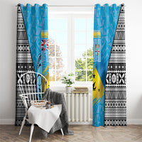 Malampa Fiji Day 2026 Window Curtain Unique Style