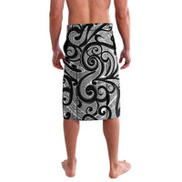 New Zealand White Maori Koru Simple Style Lavalava