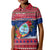 Guam Christmas Kid Polo Shirt Guaman Seal Poinsettia Felis Pasgua LT05 Kid Red - Polynesian Pride