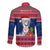 Guam Christmas Long Sleeve Button Shirt Guaman Seal Poinsettia Felis Pasgua LT05 - Polynesian Pride