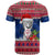 Guam Christmas T Shirt Guaman Seal Poinsettia Felis Pasgua LT05 - Polynesian Pride
