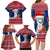 Personalized Guam Christmas Family Matching Long Sleeve Bodycon Dress and Hawaiian Shirt Guaman Seal Poinsettia Felis Pasgua LT05 - Polynesian Pride
