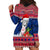 Personalized Guam Christmas Hoodie Dress Guaman Seal Poinsettia Felis Pasgua LT05 - Polynesian Pride