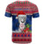 Personalized Guam Christmas T Shirt Guaman Seal Poinsettia Felis Pasgua LT05 - Polynesian Pride