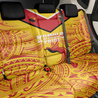 Papua New Guinea Rugby Back Car Seat Cover Kumul Pride Go Champions