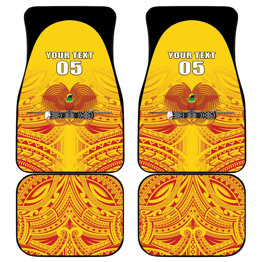 Papua New Guinea Rugby Car Mats Kumul Pride Go Champions