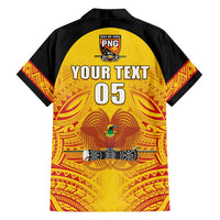 Papua New Guinea Rugby Custom Family Matching Summer Maxi Dress and Hawaiian Shirt Kumul Pride Go Champions